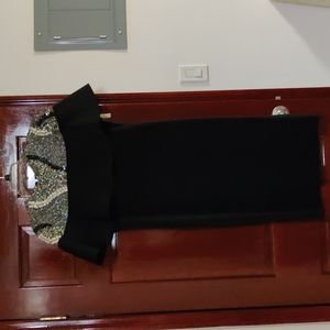 Formal Dress with sequin top